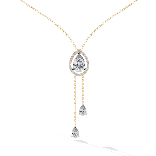Enchanted Ember Diamond Necklace