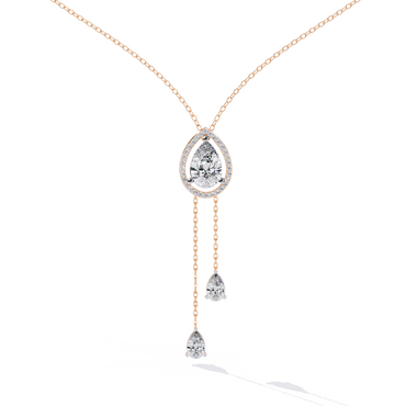 Enchanted Ember Diamond Necklace