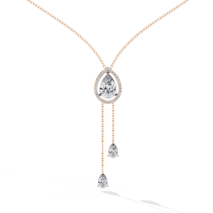 Enchanted Ember Diamond Necklace