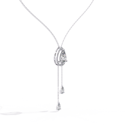 Enchanted Ember Diamond Necklace
