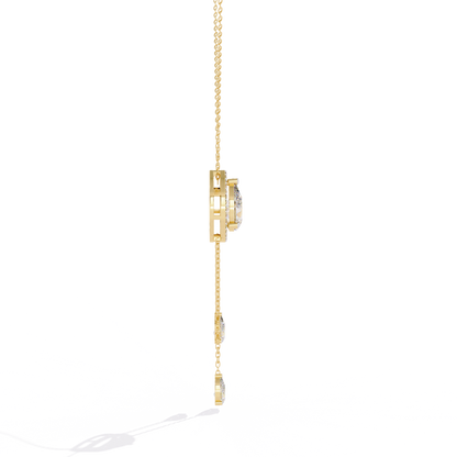 Enchanted Ember Diamond Necklace