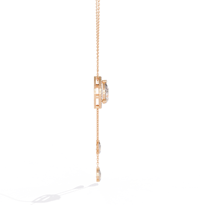 Enchanted Ember Diamond Necklace