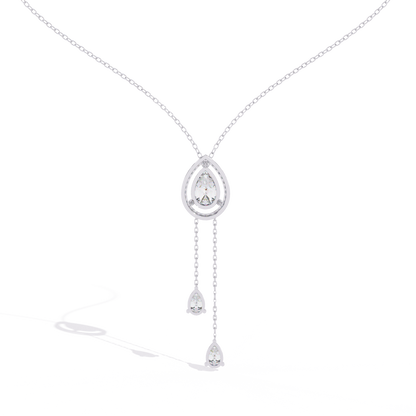 Enchanted Ember Diamond Necklace