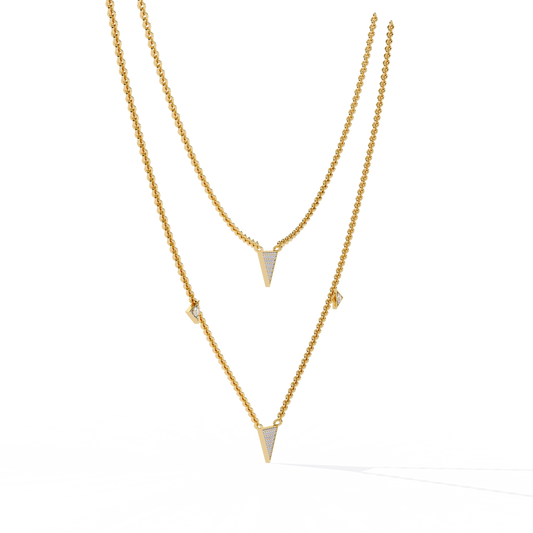 Regal Glow Diamond Necklace