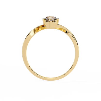 Celeste Trio Diamond Ring