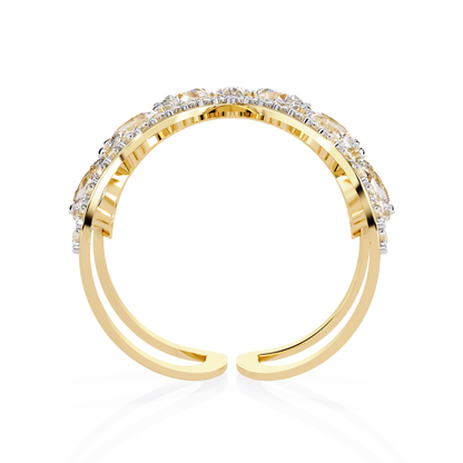 Opéra Étoilée Diamond Ring