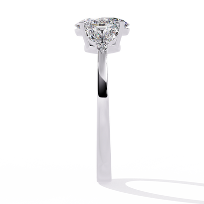 Regalia Rose Solitaire Ring