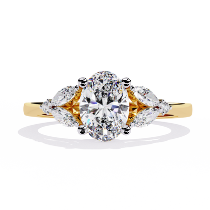 Regalia Rose Solitaire Ring
