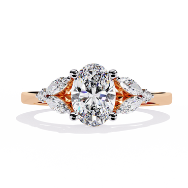Regalia Rose Solitaire Ring