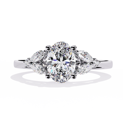 Regalia Rose Solitaire Ring