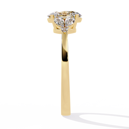 Regalia Rose Solitaire Ring