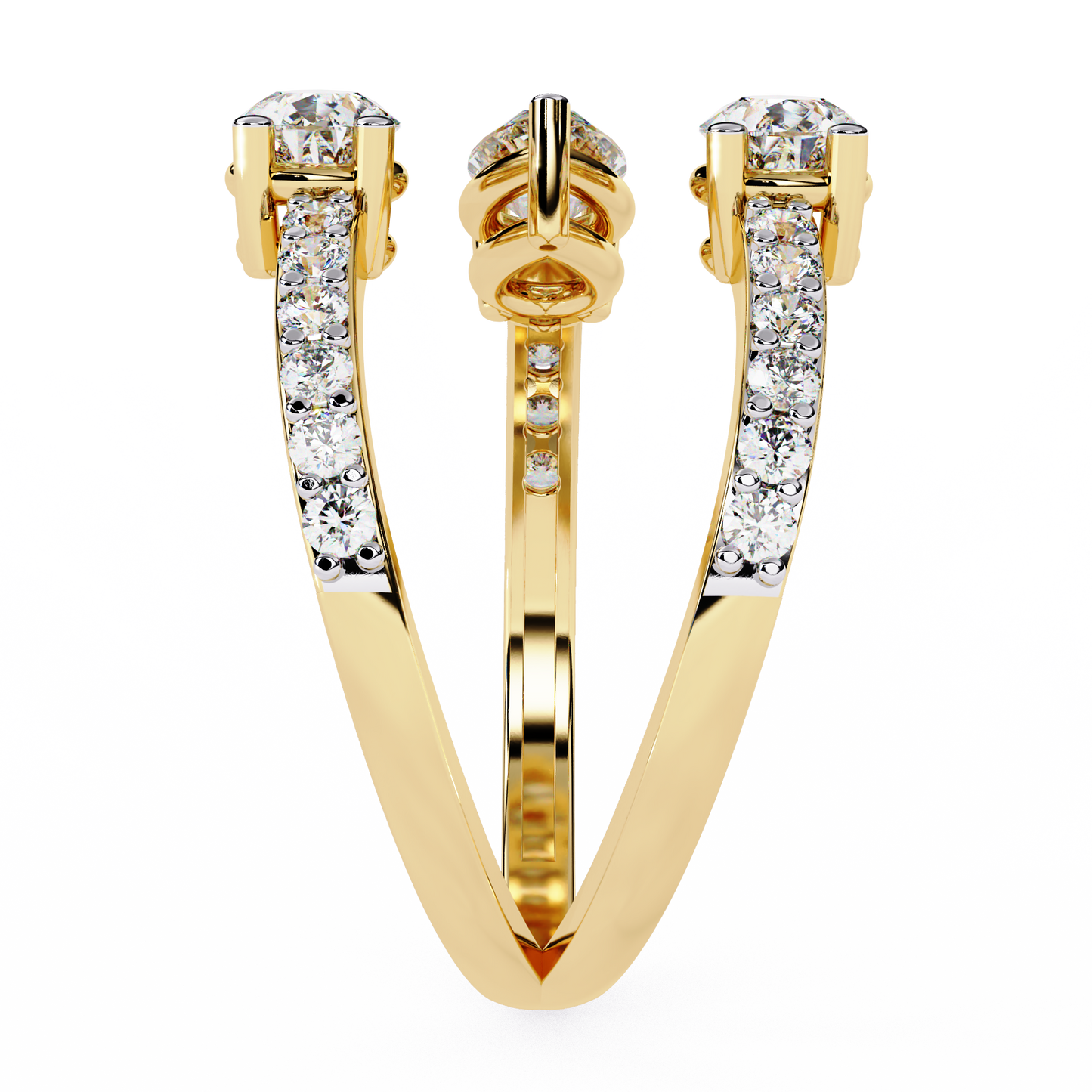Queen’s Whisper Diamond Ring