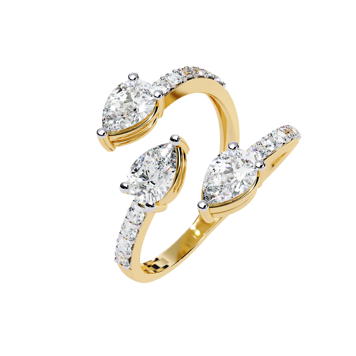 Queen’s Whisper Diamond Ring