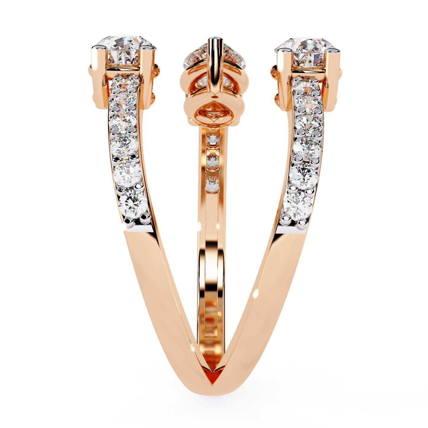 Queen’s Whisper Diamond Ring