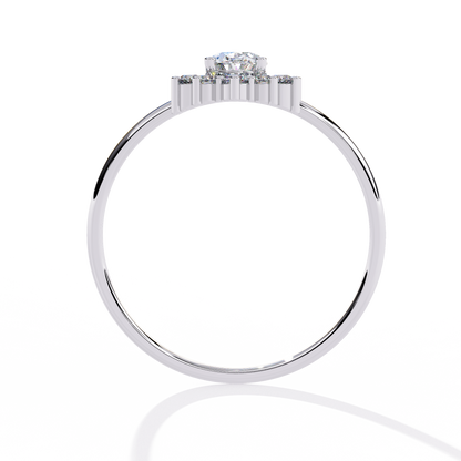 Midnight Éclat Diamond Ring