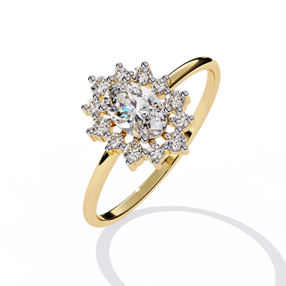 Midnight Éclat Diamond Ring