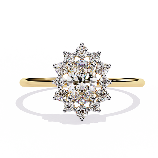 Midnight Éclat Diamond Ring