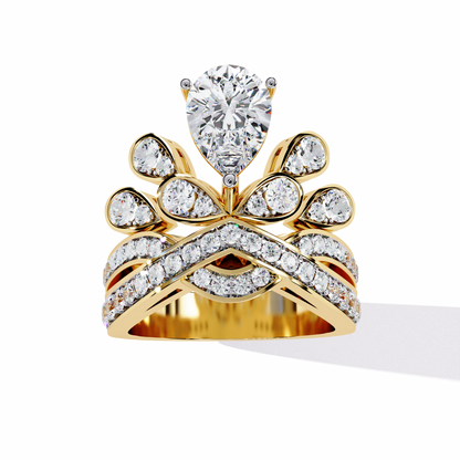 Seraphine Crown Diamond Ring