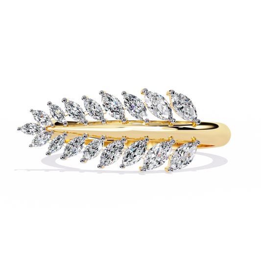 Eterna Petal Diamond Ring