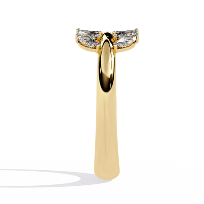 Eterna Petal Diamond Ring