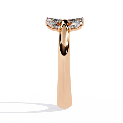Eterna Petal Diamond Ring