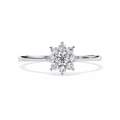 Eterna Fleur Diamond Ring