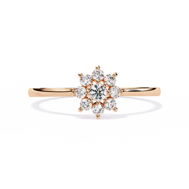 Eterna Fleur Diamond Ring
