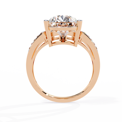 Aurora Royale Pear Solitaire Diamond Ring