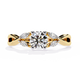 Regal Fusion Solitaire Diamond Ring