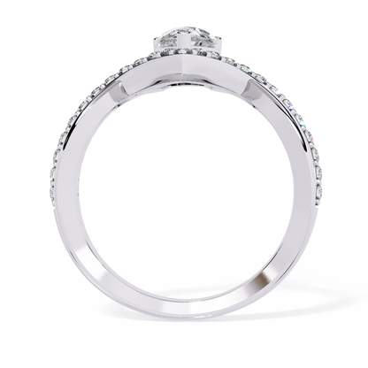 Luminara Solitaire Diamond Ring