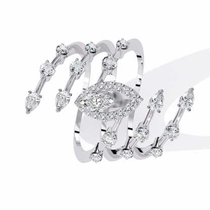 Eternal Flame Diamond Ring