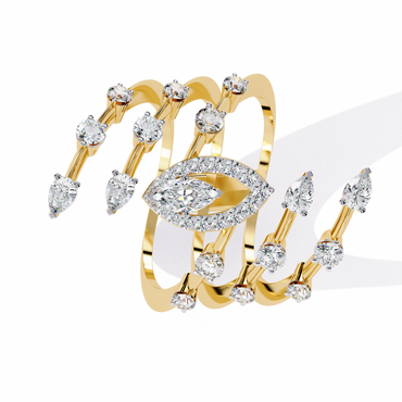 Eternal Flame Diamond Ring