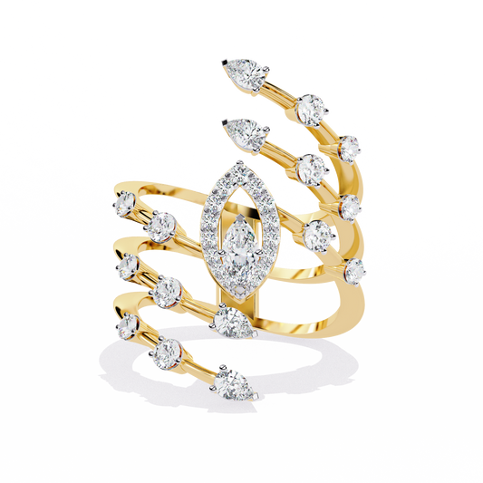 Eternal Flame Diamond Ring