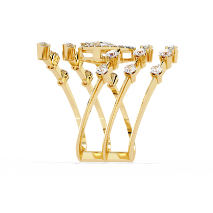 Eternal Flame Diamond Ring