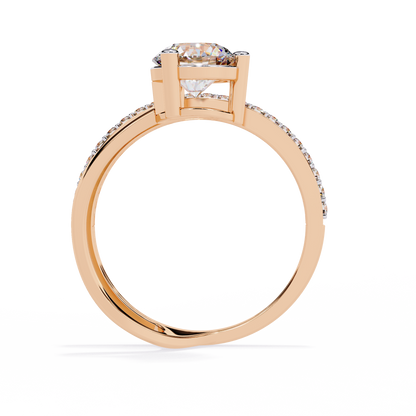 Amore Eterno Solitaire Diamond Ring