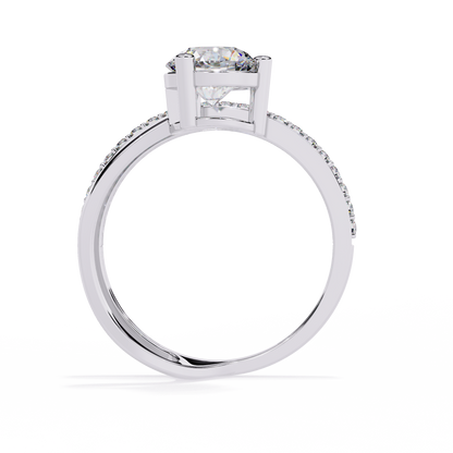Amore Eterno Solitaire Diamond Ring