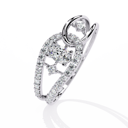Vento d’Oro Diamond Ring
