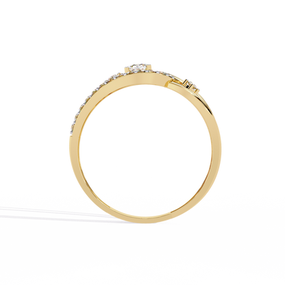 Vento d’Oro Diamond Ring