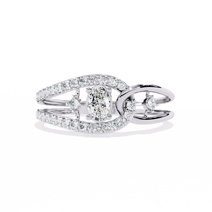 Vento d’Oro Diamond Ring