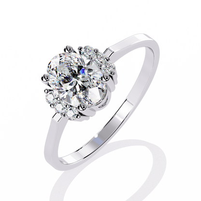 Dolce Luce Solitaire Diamond Ring