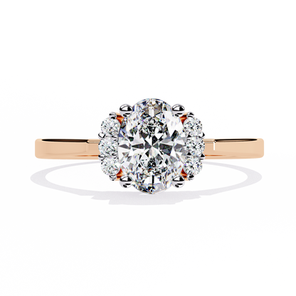Dolce Luce Solitaire Diamond Ring