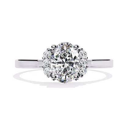 Dolce Luce Solitaire Diamond Ring