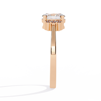 Dolce Luce Solitaire Diamond Ring