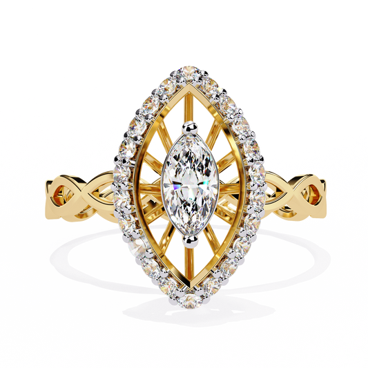 Aria di Seta Diamond Ring