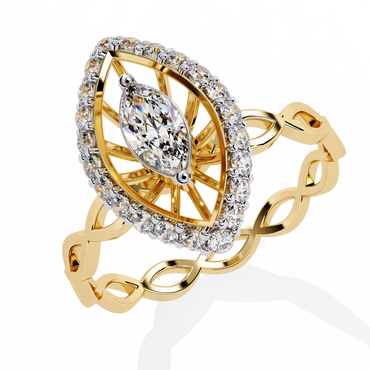Aria di Seta Diamond Ring