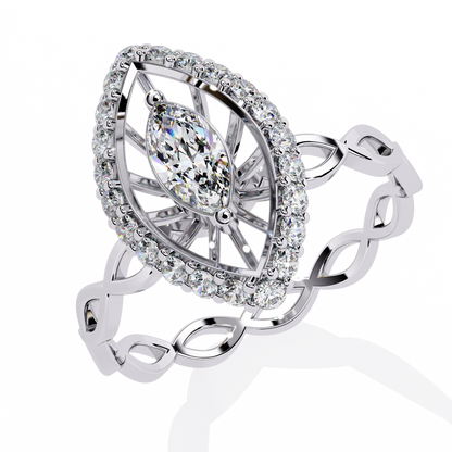 Aria di Seta Diamond Ring
