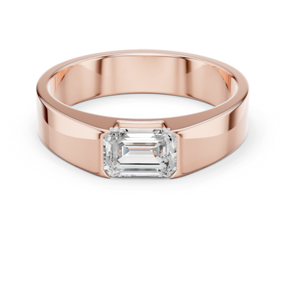 Ember Bond Mens Solitaire Ring