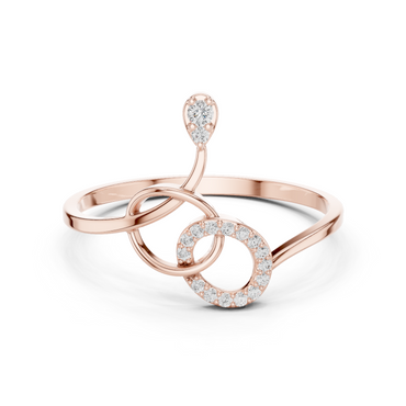 Eclipse Band Diamond Ring