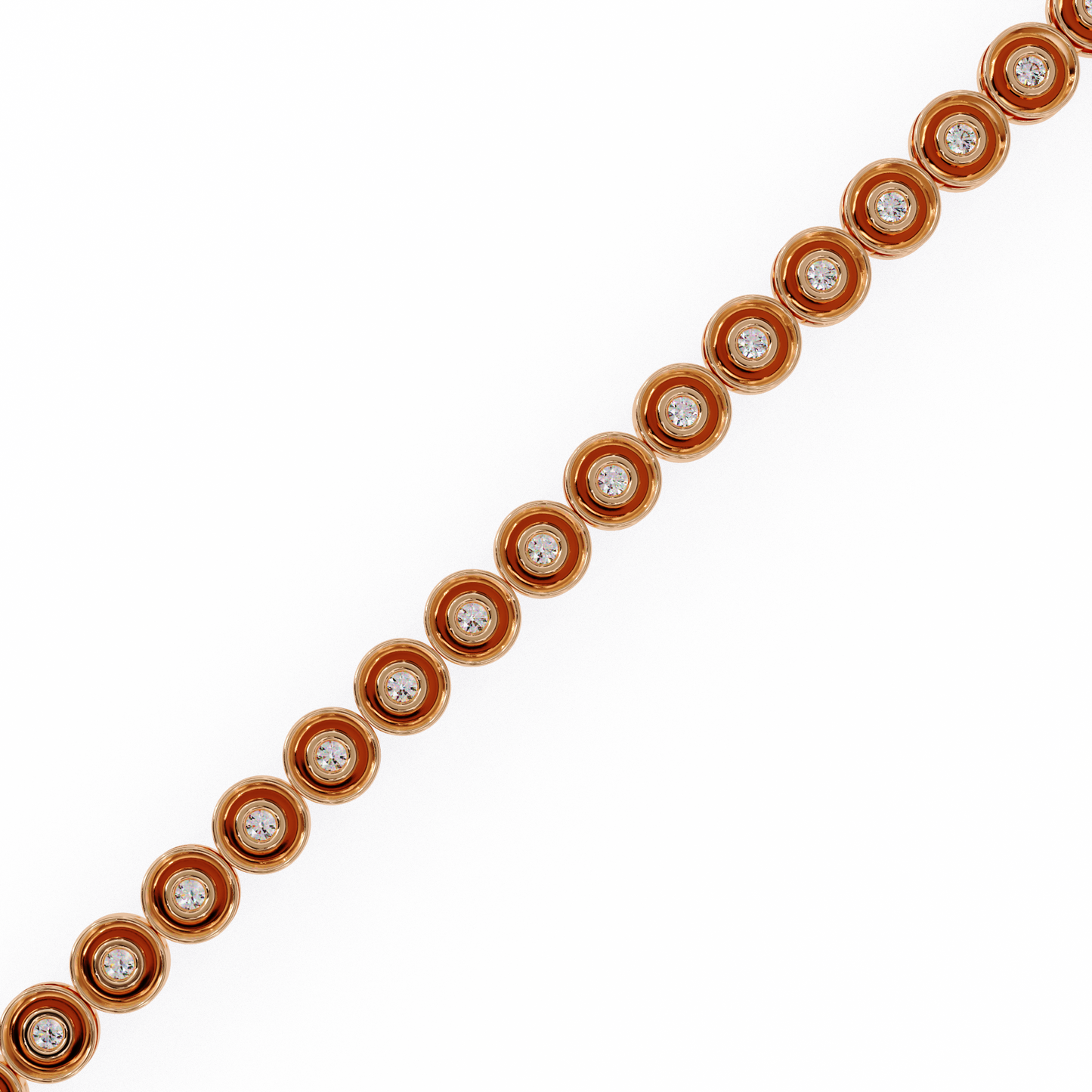 NovaStrip Diamond Line Tennis Bracelet