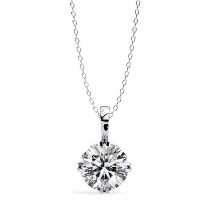 Astrelline Haute Round Diamond Pendant